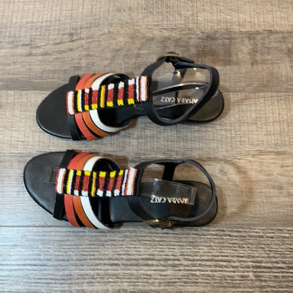 Tamara Catz beaded boho sandals size 38 - Picture 7 of 9